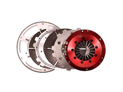 McLeod Mag Force Racing Triple Disc Sintered Iron with 6-Bolt Aluminum Flywheel; 26-Spline (99-00 5.7L C1500, C2500, C3500, K1500, K2500, K3500)