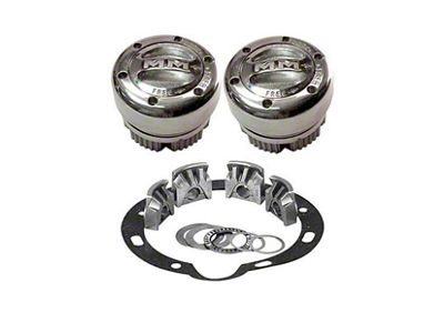 Mile Marker NP203 Transfer Case Conversion Kit with Premium Locking Hubs (73-79 Bronco)