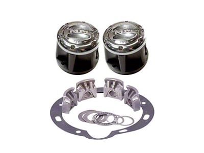 Mile Marker NP203 Transfer Case Conversion Kit with Premium Locking Hubs (74-77 F-250)