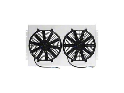 Mishimoto Performance Aluminum Fan Shroud with Fan Controller (65-67 Chevelle; 1966 Malibu)