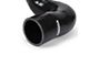 Mishimoto Silicone Lower Radiator Hose; Black (65-67 396 V8 Chevelle)