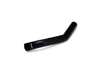 Mishimoto Silicone Upper Radiator Hose; Black (65-67 327 V8 Chevelle)