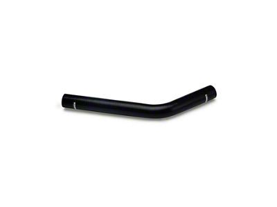 Mishimoto Silicone Upper Radiator Hose; Black (65-67 283 V8 Chevelle)