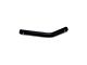 Mishimoto Silicone Upper Radiator Hose; Black (65-67 283 V8 Chevelle)