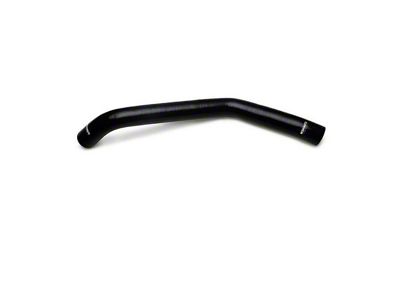 Silicone Upper Radiator Hose; Black (68-72 5.0L, 5.7L Chevelle)