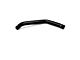 Silicone Upper Radiator Hose; Black (68-72 5.0L, 5.7L Chevelle)