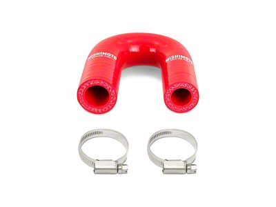 Mishimoto Silicone Heater Core Bypass Hose; Red (98-02 5.7L Firebird)