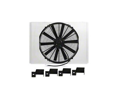 Mishimoto Performance Aluminum Fan Shroud without Fan Controller (63-66 C10, C20, K10, K20, Suburban)