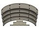 OPR Brake Lining Set/ 2 Pcs/ Molded/ Does 1 Wheel