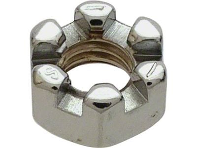 Model A Ford Castle Nut - 5/16-18 - Chrome