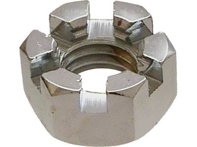 Model A Ford Castle Nut - 9/16-12 - Chrome