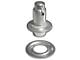 Model A Ford Cinch Double Stud Fastener - With Clinch Required Mounting - Nickel