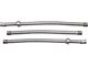 Model A Ford Conduit Set - Stainless Steel With Chromed Ferrules - 3 Pieces - 9/16 Diameter (Also 1932 Passenger)