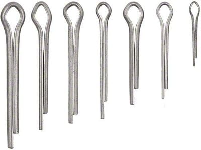 Model A Ford Cotter Pin Set - 163 Assorted Pieces - Stainless Steel