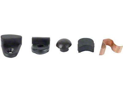 OPR Model A Ford Door Bumper Set - Rubber - 12 Pieces - Roadster & Deluxe Phaeton & Roadster Pickup