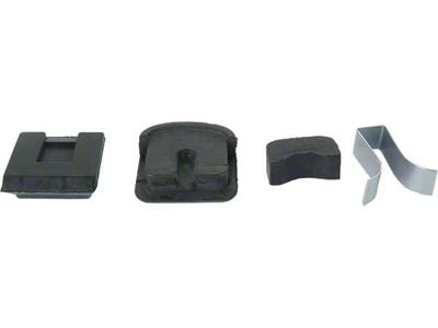 OPR Model A Ford Door Bumper Set - Rubber - Cabriolet - 10 Pieces (FOR CABRIOLET Except Slant Windshield Cabriolet)