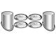 Model A Ford Landau Spacer Set - Sport Coupe - Aluminum - 6Piece Set