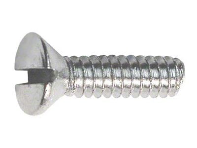 Model A Ford Oval Head Machine Screw - 6-32 X 1/2 - Slotted