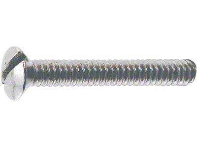 Model A Ford Oval Head Machine Screw - 6-32 X 1 - Slotted