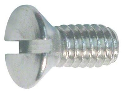 Model A Ford Oval Head Machine Screw - 8-32 X 3/8 - Slotted