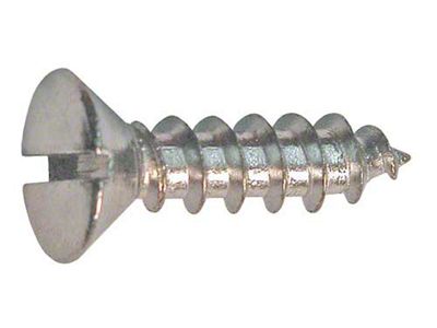 Model A Ford Oval Head Sheet Metal Screw - 10 X 3/4 - Slotted