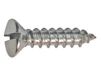 Model A Ford Oval Head Sheet Metal Screw - 12 X 1 - Slotted