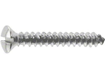 Model A Ford Oval Head Sheet Metal Screw - 6 X 1 - Slotted