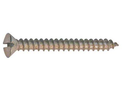 Model A Ford Oval Head Sheet Metal Screw - 8 X 1-1/2 - Slotted