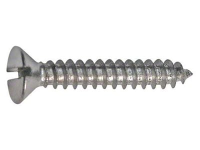 Model A Ford Oval Head Sheet Metal Screw - 8 X 1 - Slotted