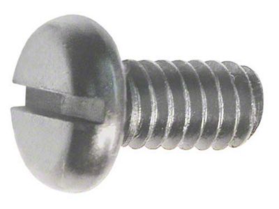 Model A Ford Pan Head Screw - 1/4-20 X 1/2 - Black Oxide