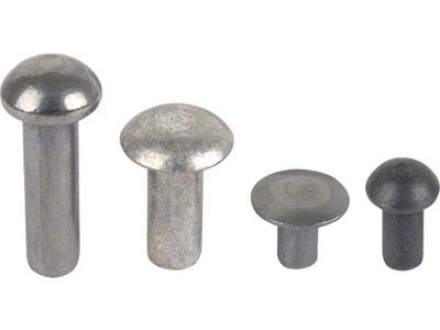 Model A Ford Pickup Bed Rivet Set - Late 1931 Wide Bed - 160 Pieces