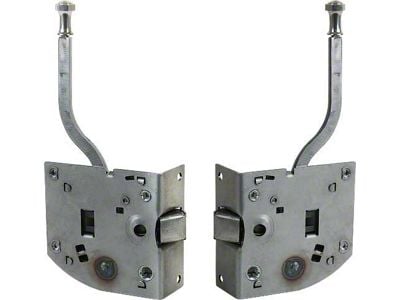 Door Latches/ Right & Left/ Die-stamped Steel