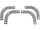 Model A Ford Pickup Inside Rear Window Frame Brace Set - Reinforcement - Steel - 4 Pieces