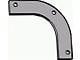 Model A Ford Pickup Inside Rear Window Frame Brace Set - Reinforcement - Steel - 4 Pieces