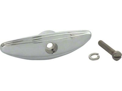 OPR Model A Ford Quarter & Rear Roll Down Window Handle - Chrome - Fordor Sedans & Coupes With Roll Down Windows