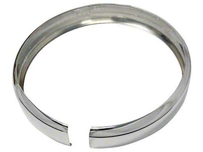Model A Ford Spare Tire Band - Polished Stainless Steel - 19