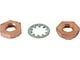 Model A Ford Starter Switch Terminal Nut Set - Copper As Original - 1928 To Early 1930