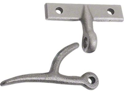 Tailgate Latch/ Cast Iron/ Incls Male & Female Pc