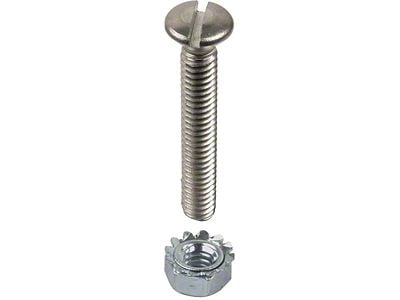 Model A Ford Top Rest Screw Set - Roadster - 8 Pieces