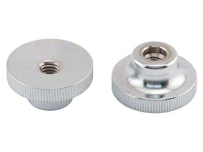 Swing Arm Slide Nuts / Chrm/ Wndshld/lftgt/ Top Qlty (Also 1939-1948 Mercury Station Wagon)