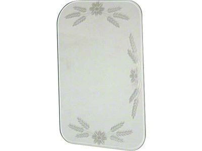 Etched Ww Glass/ 30-31 Del Open Car