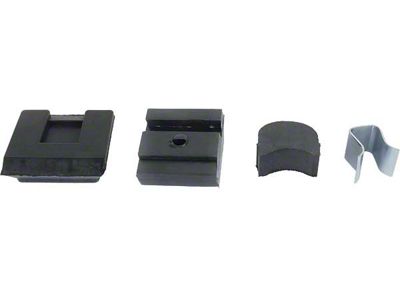 OPR Model A Ford Door Bumper Set - Rubber - 1928-31 Sport Coupe& 1930-31 Closed Cab Pickup - 10 Pieces