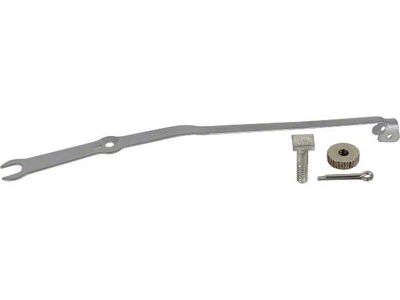 Model A Ford Electric Windshield Wiper Tension Arm - Heat Treated - Cadmium Plated - 1 1/2 Pivot Diameter