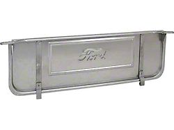 Model A Ford Pickup Bed Tailgate - Die Stamped - With Hinges - Original Type - For Narrow Bed - 41-1/2 - Ford Script