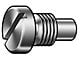 Model T Camshaft Bearing Set Screw, Early Slotted Style, 1909-1913