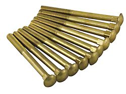 Coil Box Terminal Bolt Only Set/ 10 Pcs/ Brass