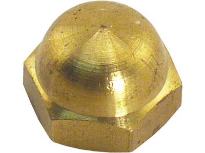 Model T Ford Dash Windshield Acorn Nut - Brass