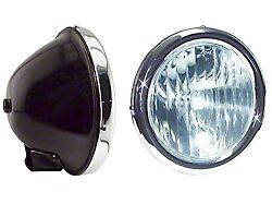 26-27/complete Headlights /Black/Nickel Rim