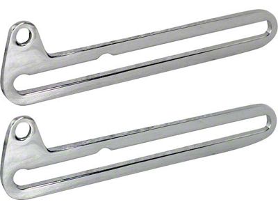 Windshield Swing Arms/ Closed Car/ Chrome