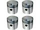 Model T High Compression Aluminum Piston Set, Domed, 1909-1927